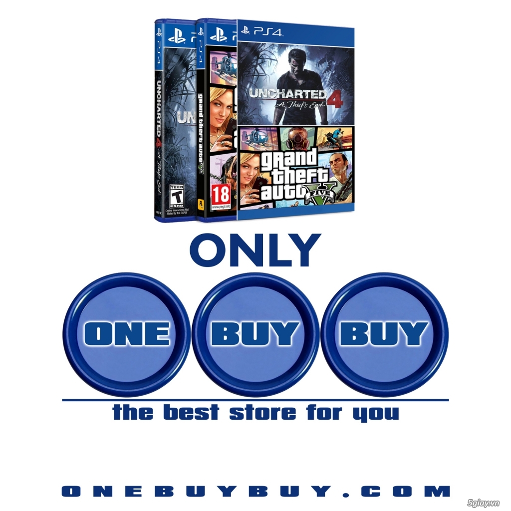onebuybuy.com Kho game PS4 Đĩa game bản quyền giá như account đen - 2