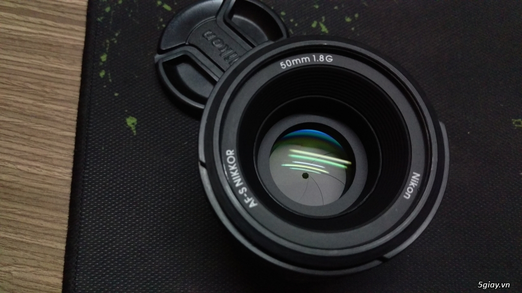 Bán lens nikon 50mm - f1.8g, new 98%, giá 2t8 - 1