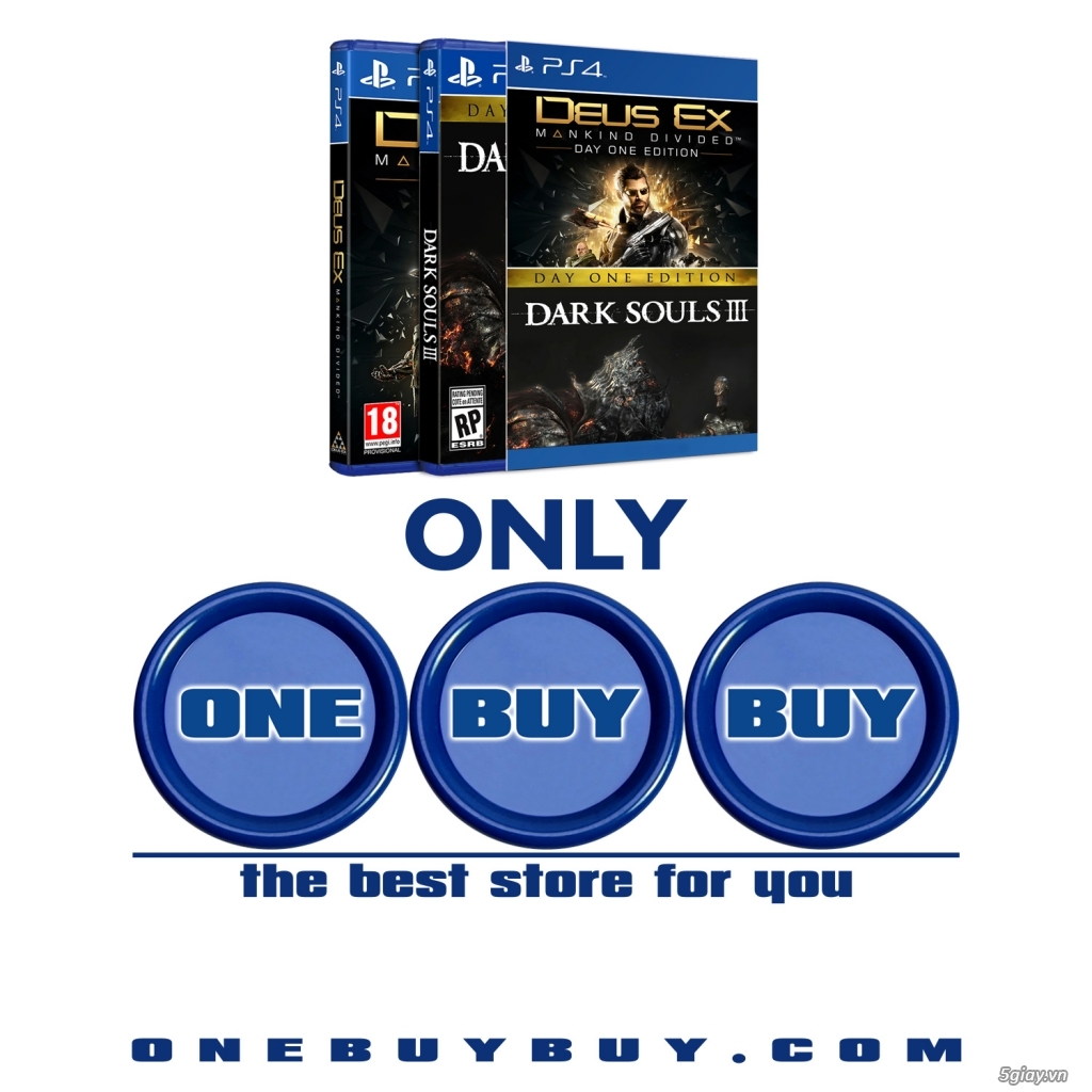 onebuybuy.com Kho game PS4 Đĩa game bản quyền giá như account đen - 4