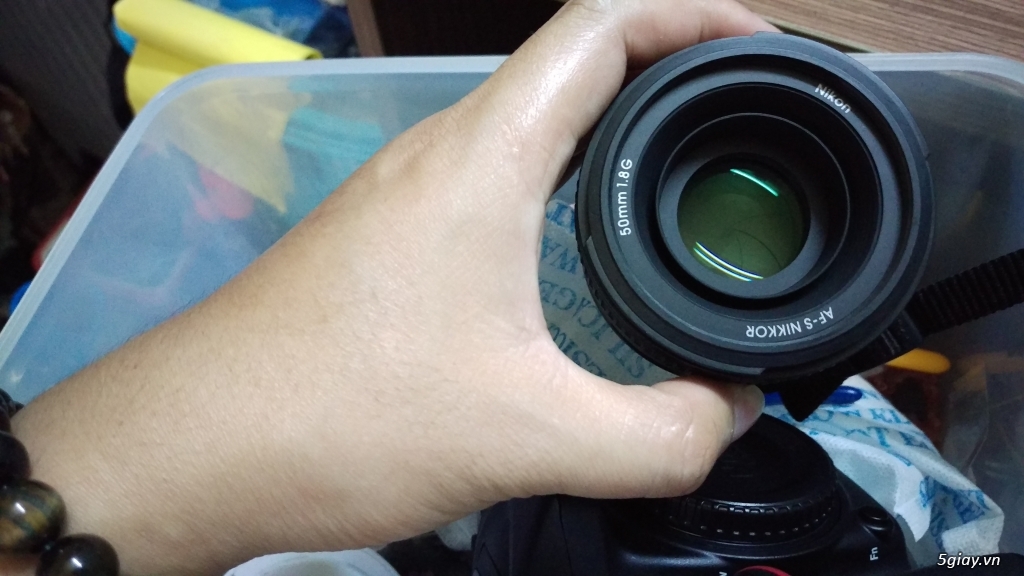 Bán lens nikon 50mm - f1.8g, new 98%, giá 2t8