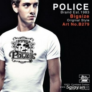 Bỏ SỈ/LẺ Áo Thun Police Bodysize Nam&Nữ - 42