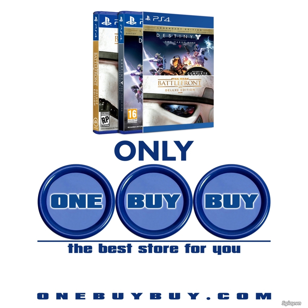 onebuybuy.com Kho game PS4 Đĩa game bản quyền giá như account đen