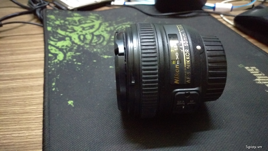 Bán lens nikon 50mm - f1.8g, new 98%, giá 2t8 - 4