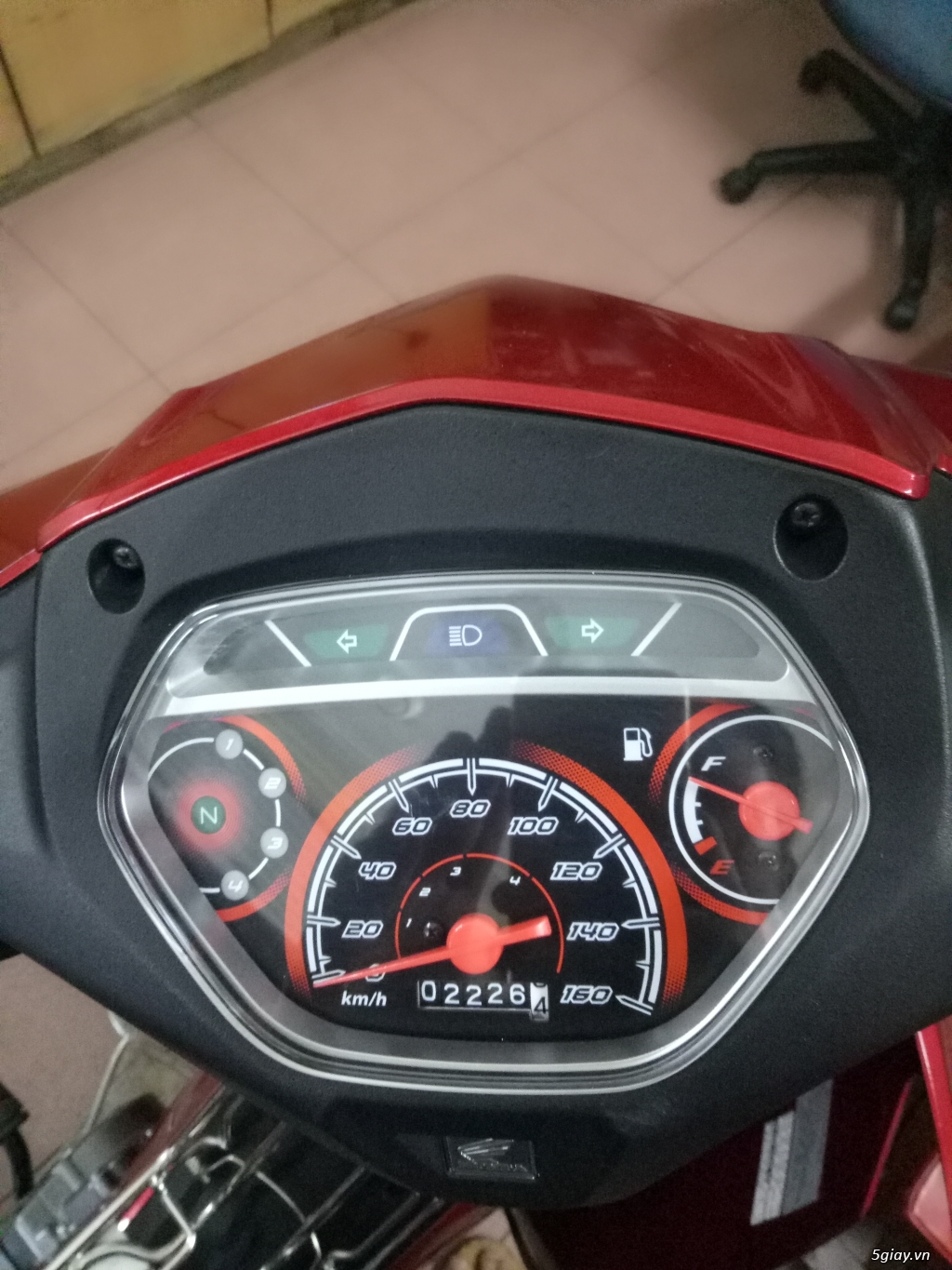 Bán xe honda BLADE 5/2017 mới leeng keeng - 1