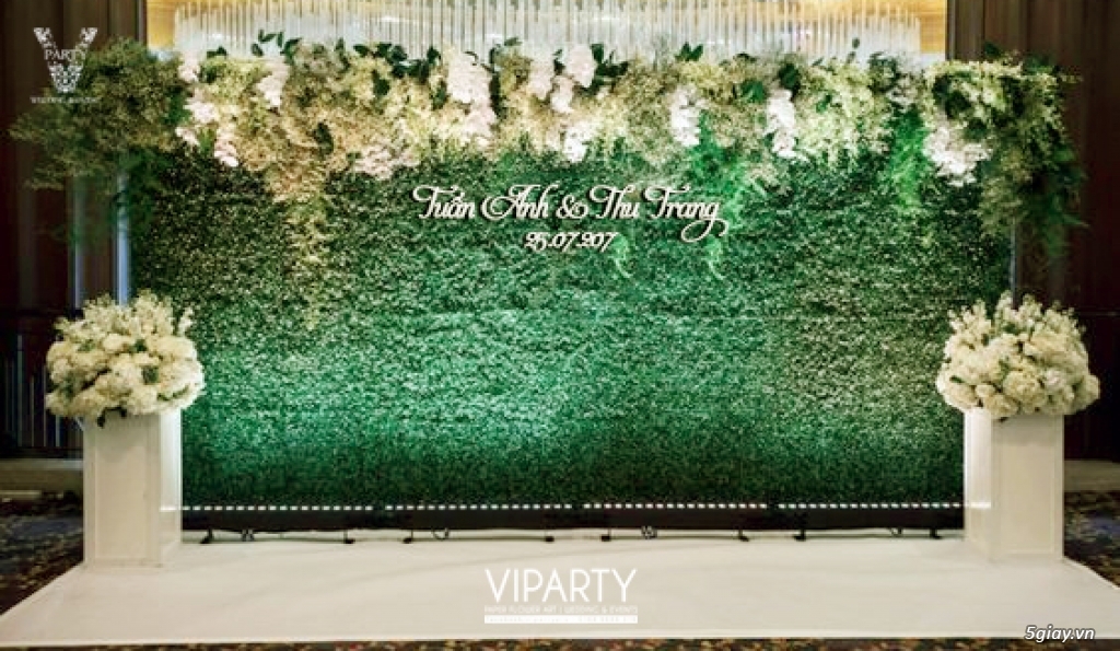 VIPARTY - Chuyên Trang Trí Backdrop Hoa Giấy [ Wedding & Events ] - 20