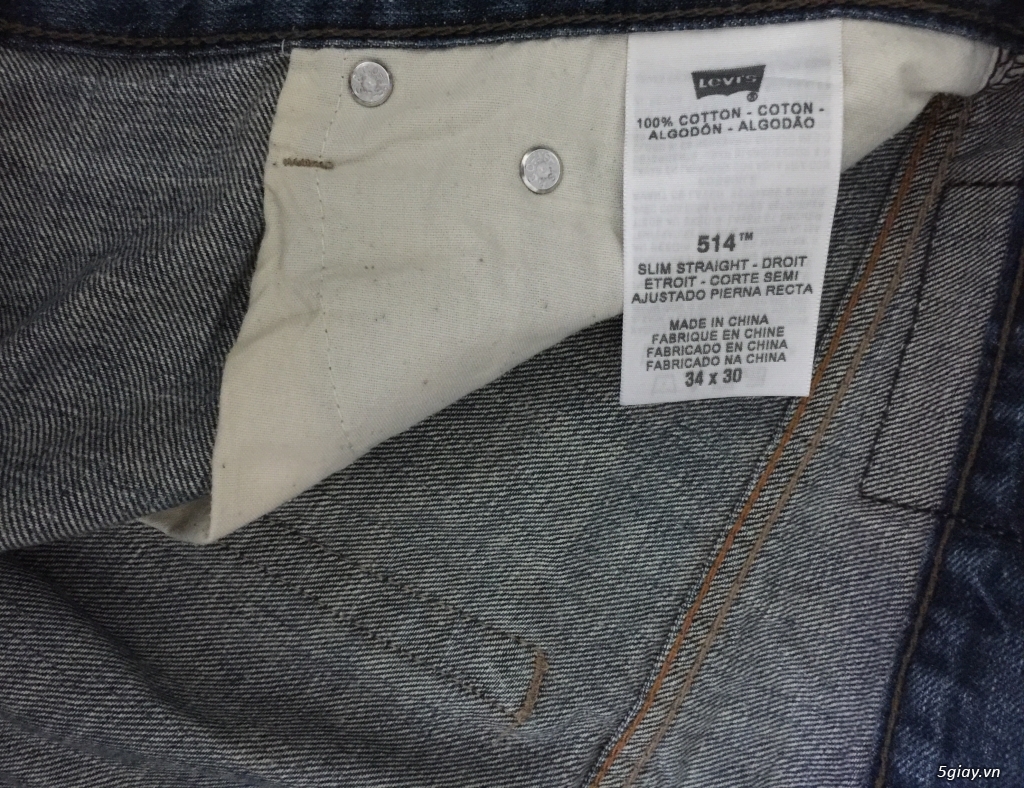 Jeans nam 2hand Levis 514: 450k - 4