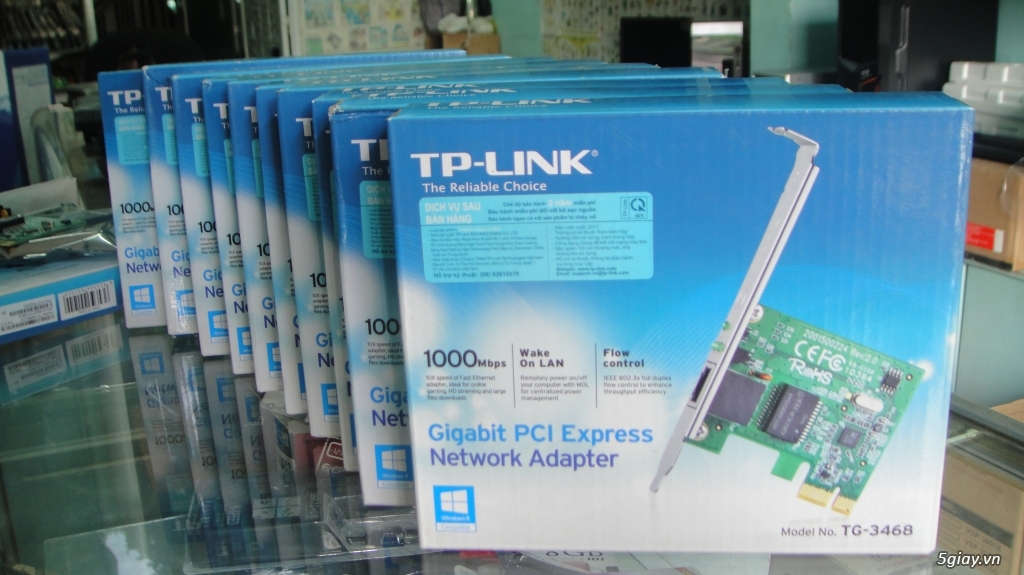 Lan 1Gb PCI Express TP-LINK mới 100% Fullbox 2019 - 2