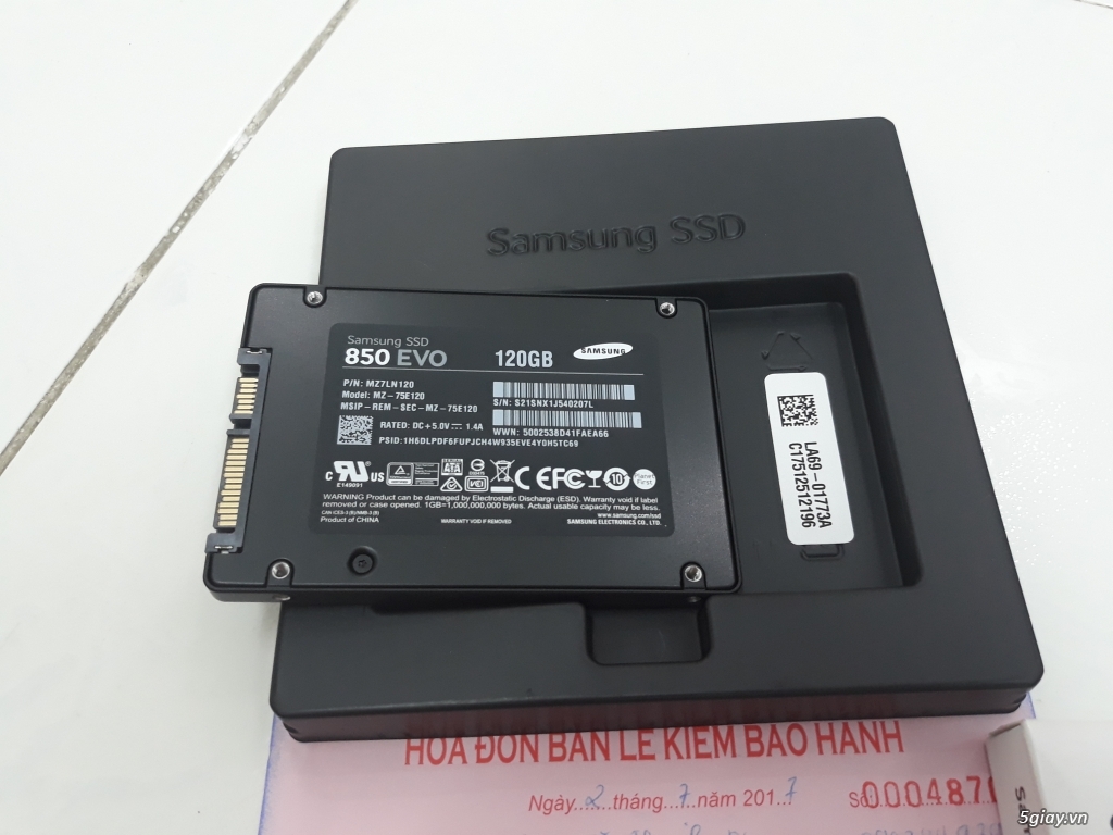 Ổ cứng SSD Samsung 850 Evo 120Gb - 2