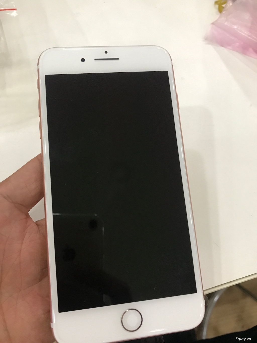 Iphone 7plus 32g rose mới 100% fpt - 3