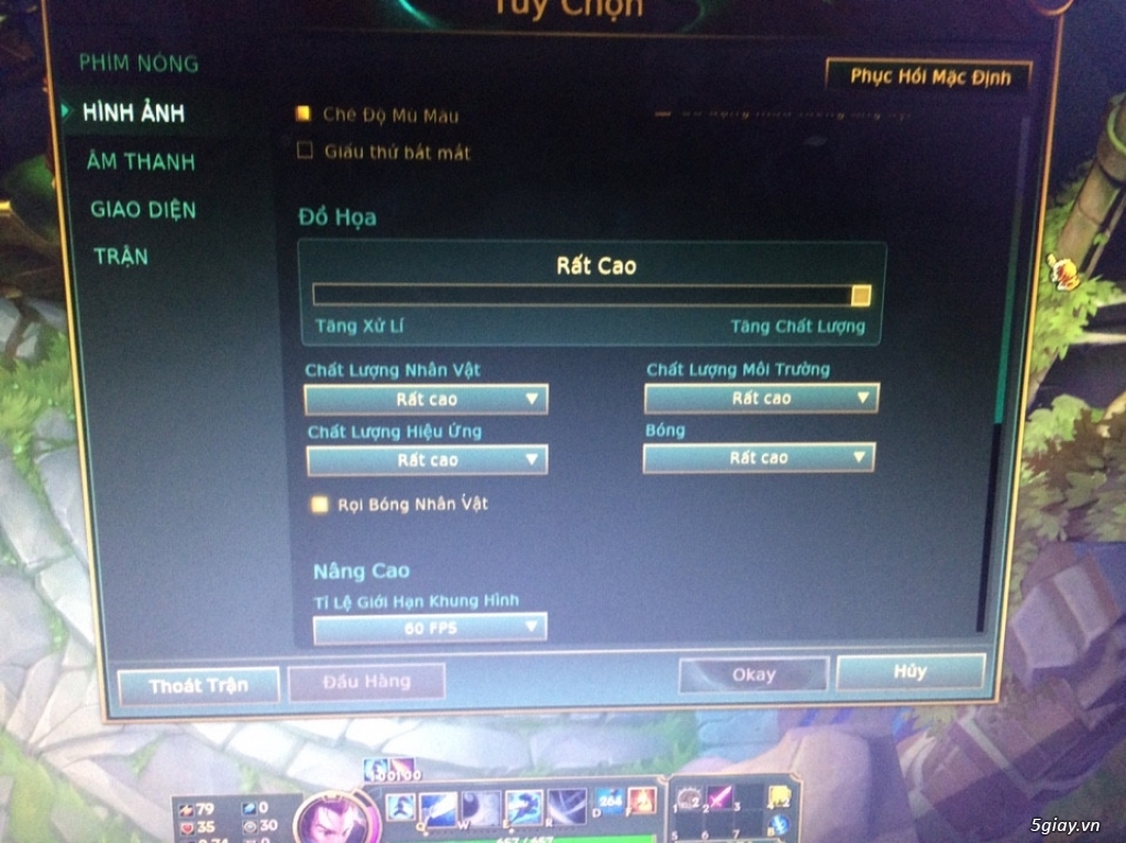 Thung máy i3 3220/gtx650 full seting LOL..... - 5
