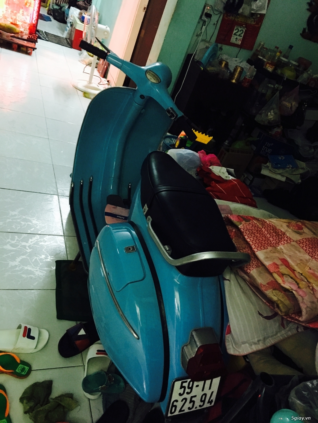 Vespa supper cổ chinh chu . Sang ten lien