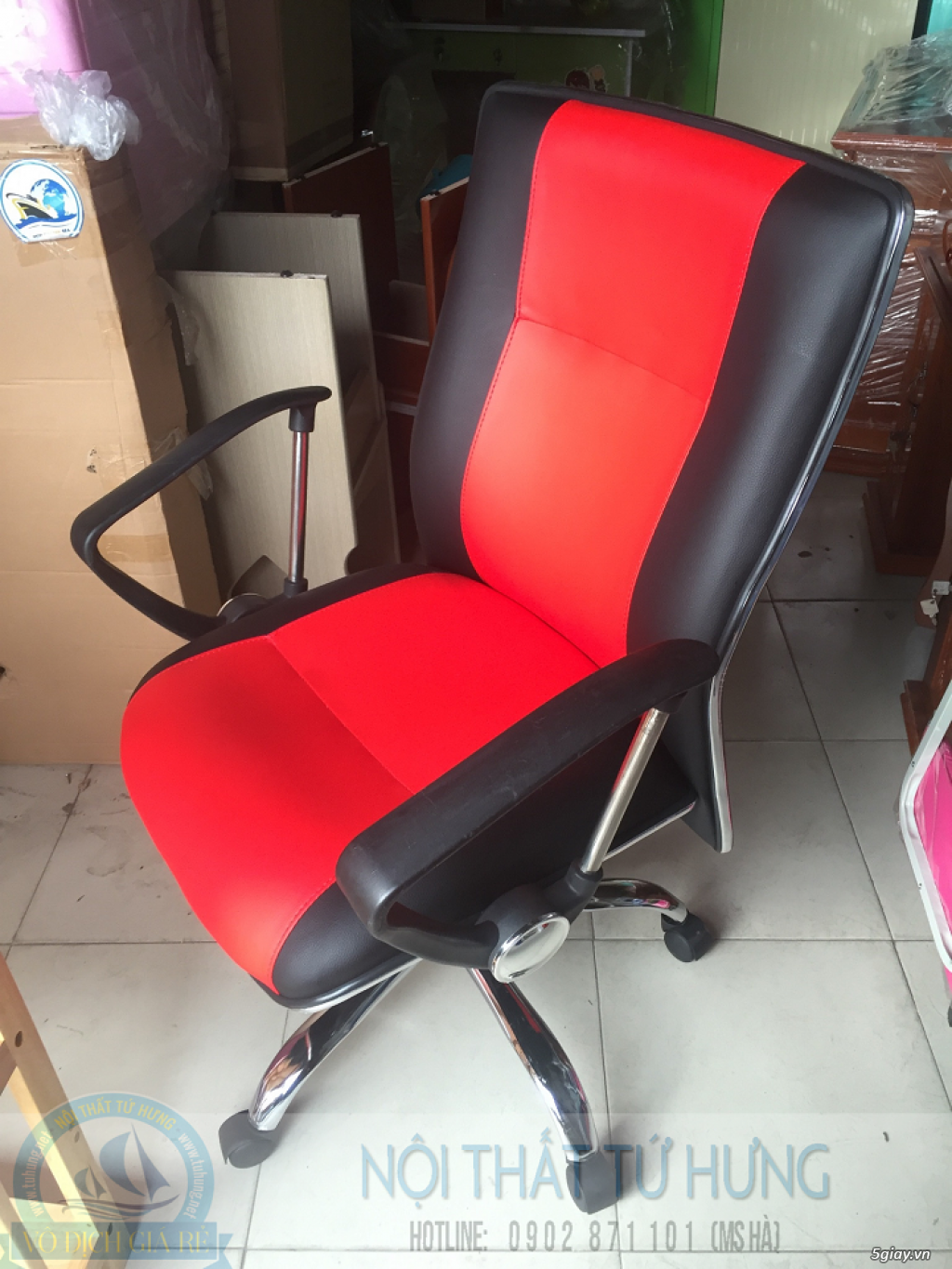 Ghế văn phòng cao cấp. Bảo hành 12 tháng ( FSHIP HCM ) - 3