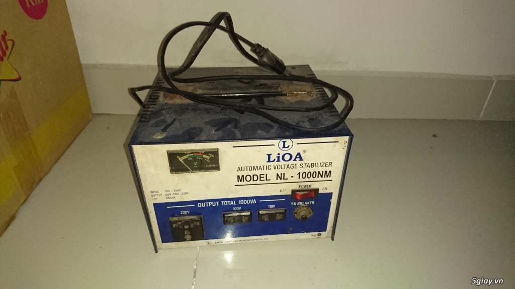 Thanh lí ổn áp lioa 1kv!!!
