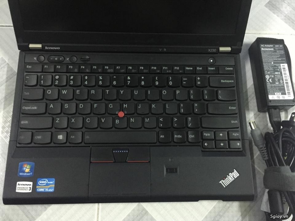 Thinkpad X230 i5 3320M 2.6ghz Ram 4G 500G slim 1,4kg pin 3h 99,9% - 1