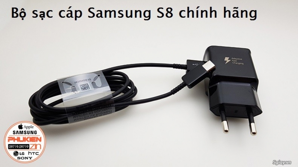 Sạc Cáp Zin-Tai Nghe Zin Chính Hãng Samsung Galaxy S8/S8+ - 2