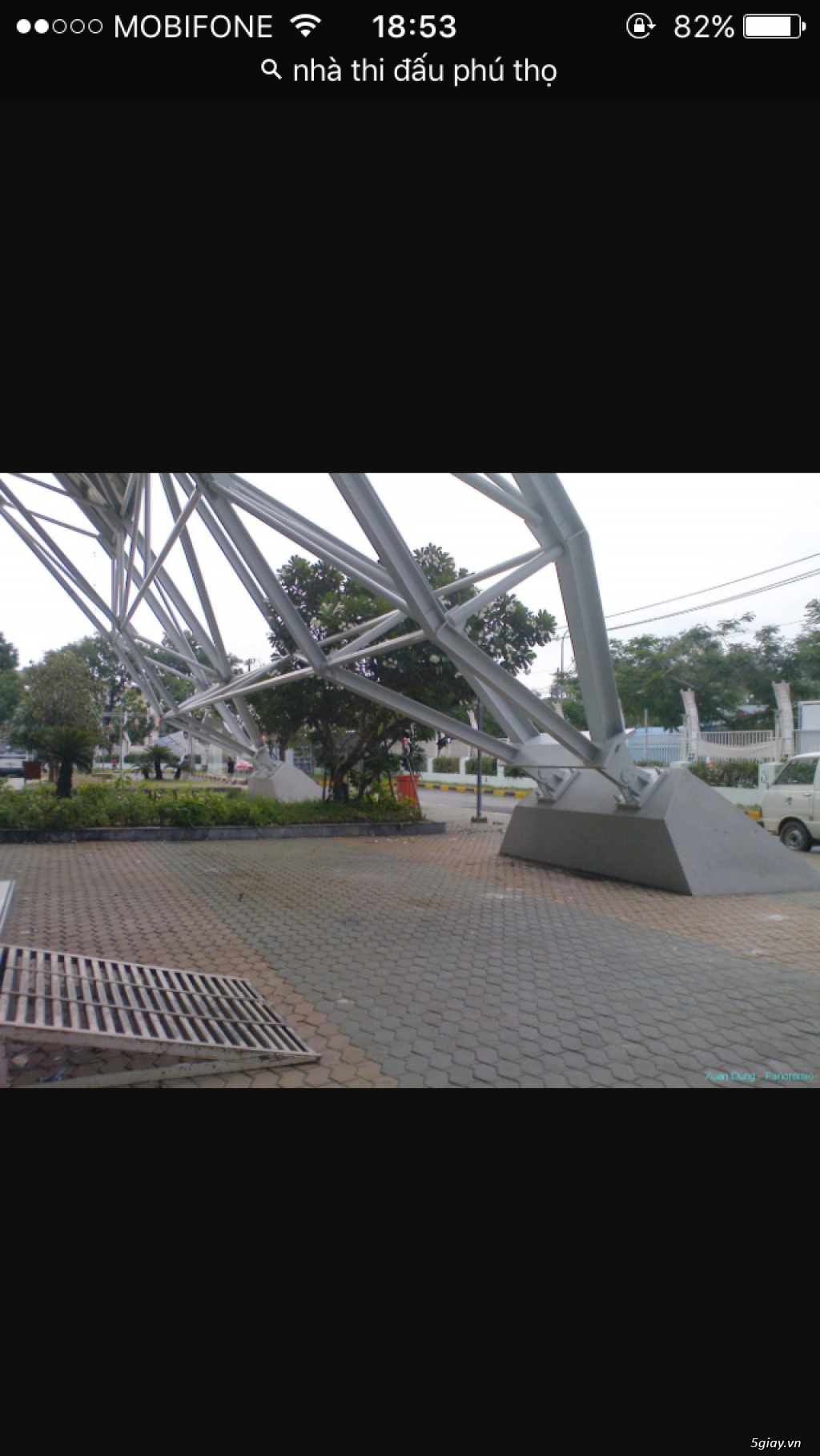 Nhà thi đấu phú thọ tận thu