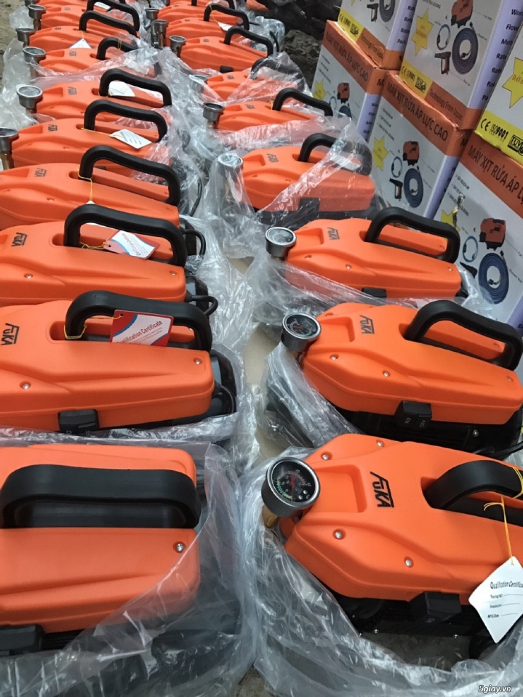 Cần bán : Máy xịt rửa xe gia đình áp lực cao, lõi đồng 100% , giá tốt - 2