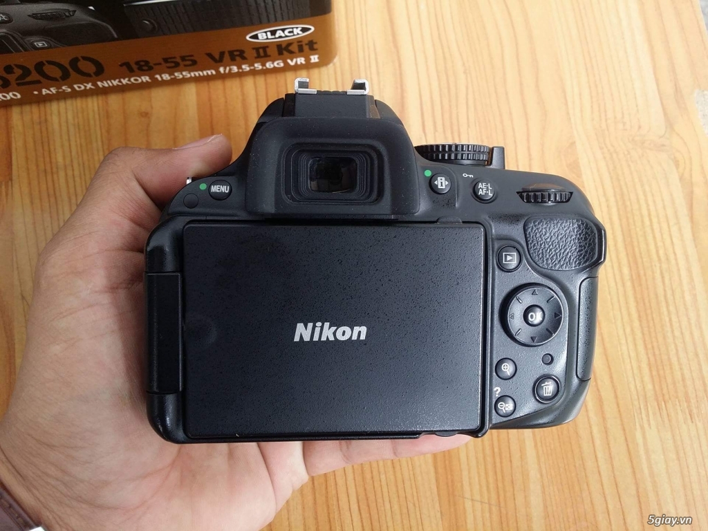 Nikon D5200 chụp 1K shot fullbox - 1