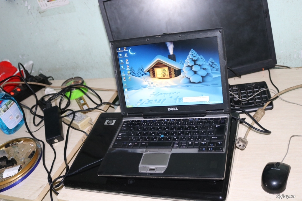 Bán laptop Dell D430 cũ giá cực rẻ - Core 2 Duo U7600/1GB/60GB/12.1 - 1