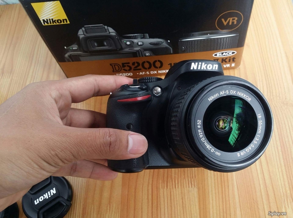 Nikon D5200 chụp 1K shot fullbox - 4