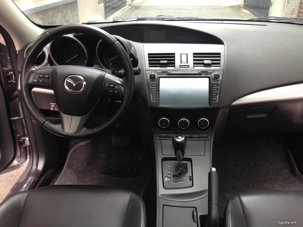 bán xe Mazda 3 sedan 2015 số tự động màu bạc zin cực chất - 12