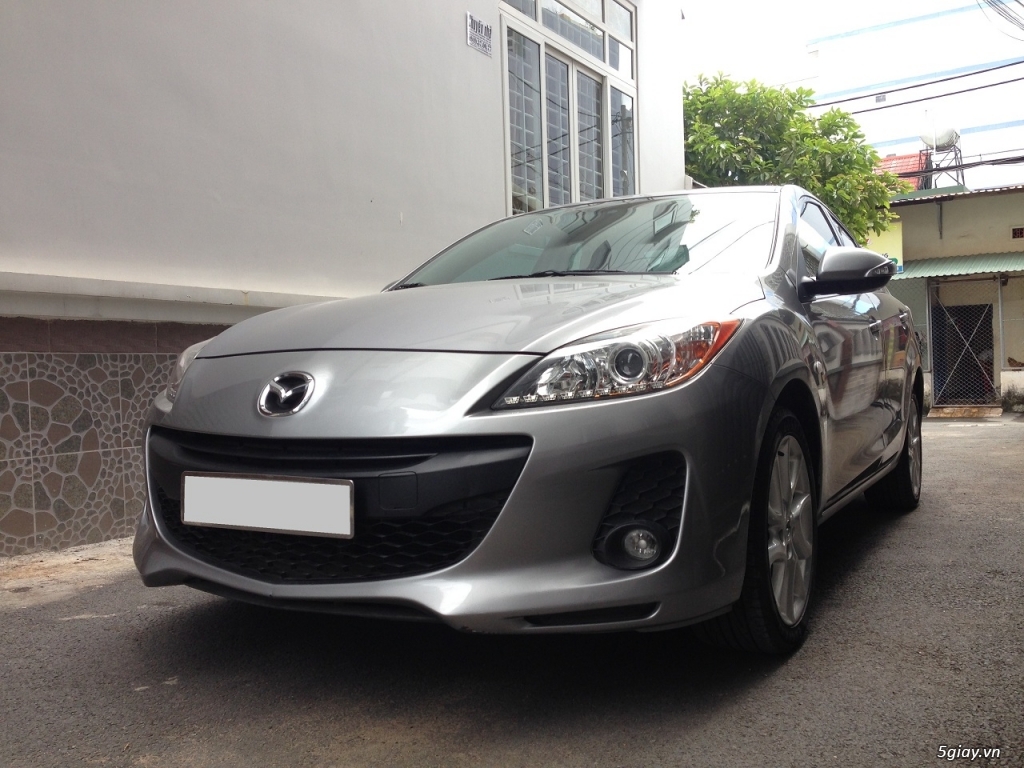 bán xe Mazda 3 sedan 2015 số tự động màu bạc zin cực chất - 13