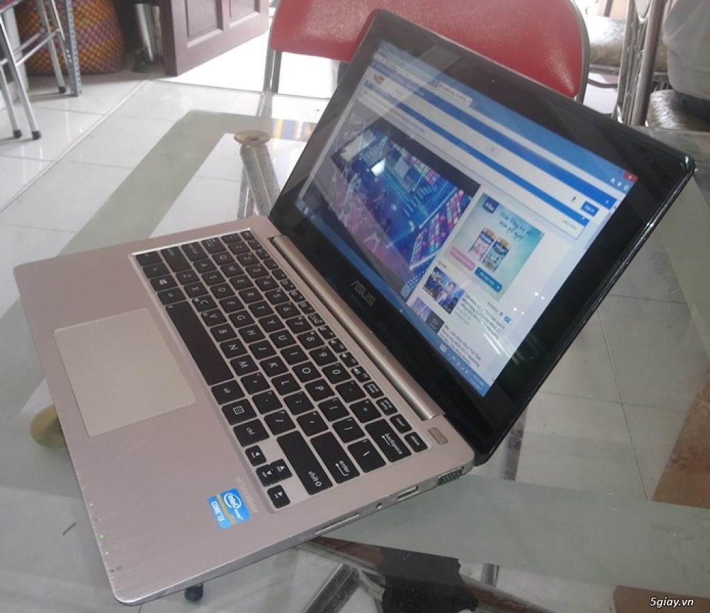 Vncare_ Thanh lý Laptop Asus Q200E BHI3T45 core i3 3265M-Ram 4G - 4