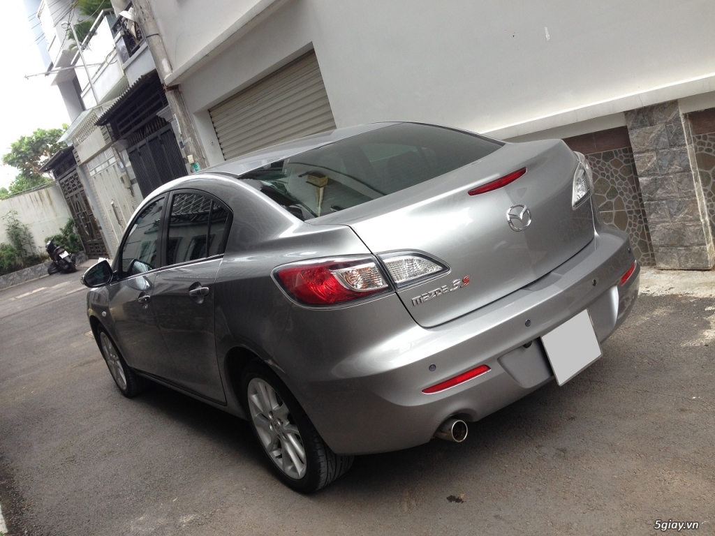 bán xe Mazda 3 sedan 2015 số tự động màu bạc zin cực chất - 14