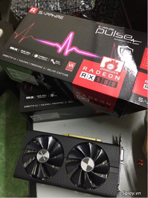 Sapphire RX580 - 8GB Pluse