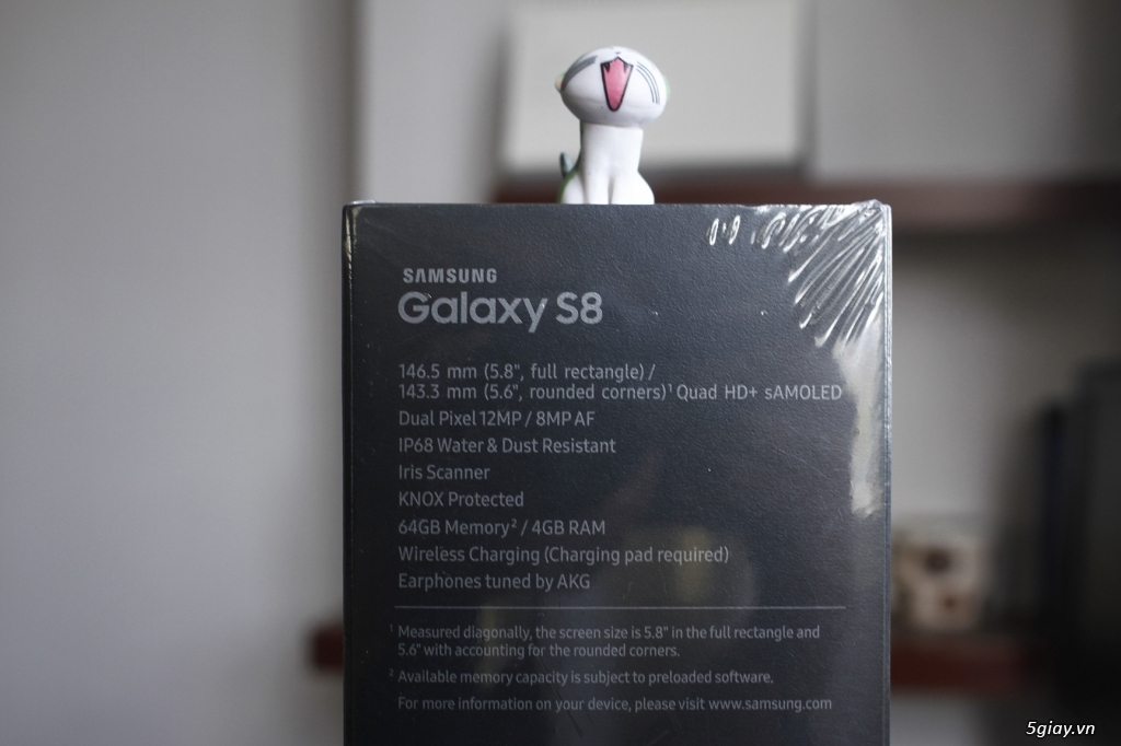 Samsung Galaxy S8 Black chính hãng SSVN nguyên seal 100% (Fullbox) - 4