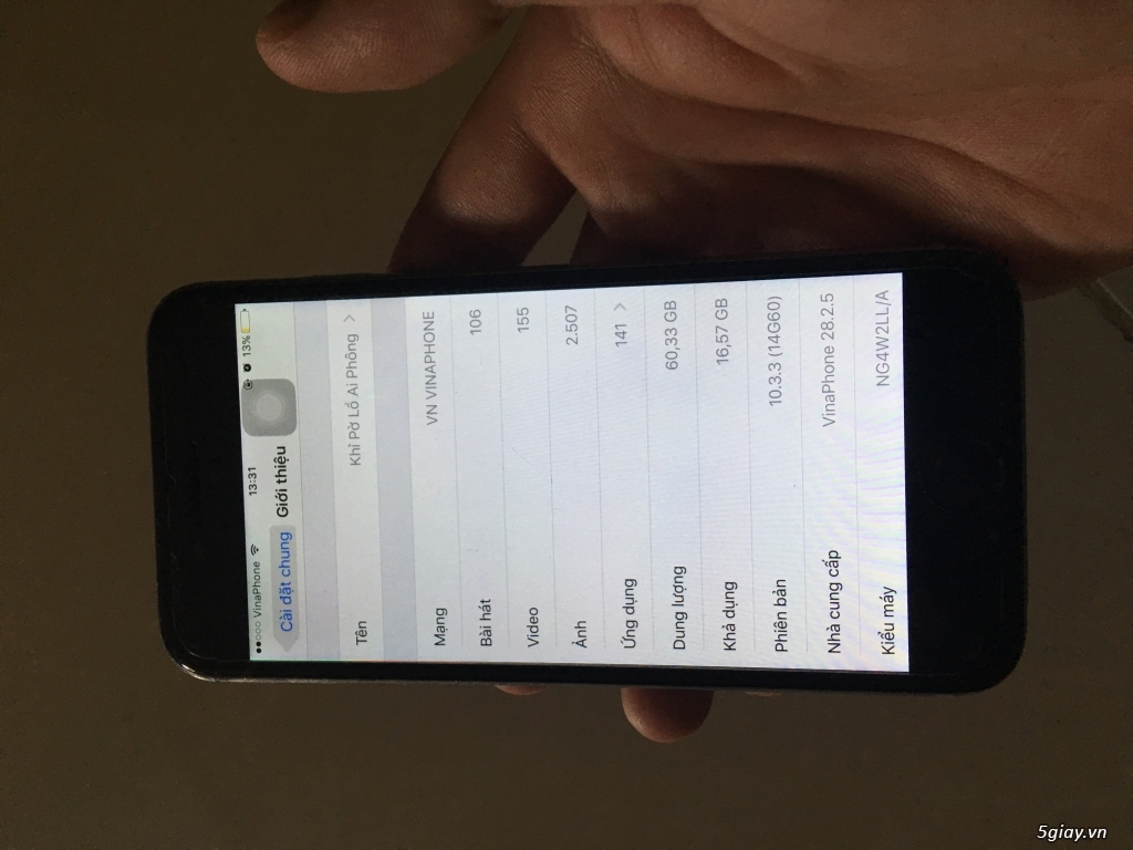 Cần bán: Iphone 6, 64gb grey, hàng Mỹ (LL/A) - 6