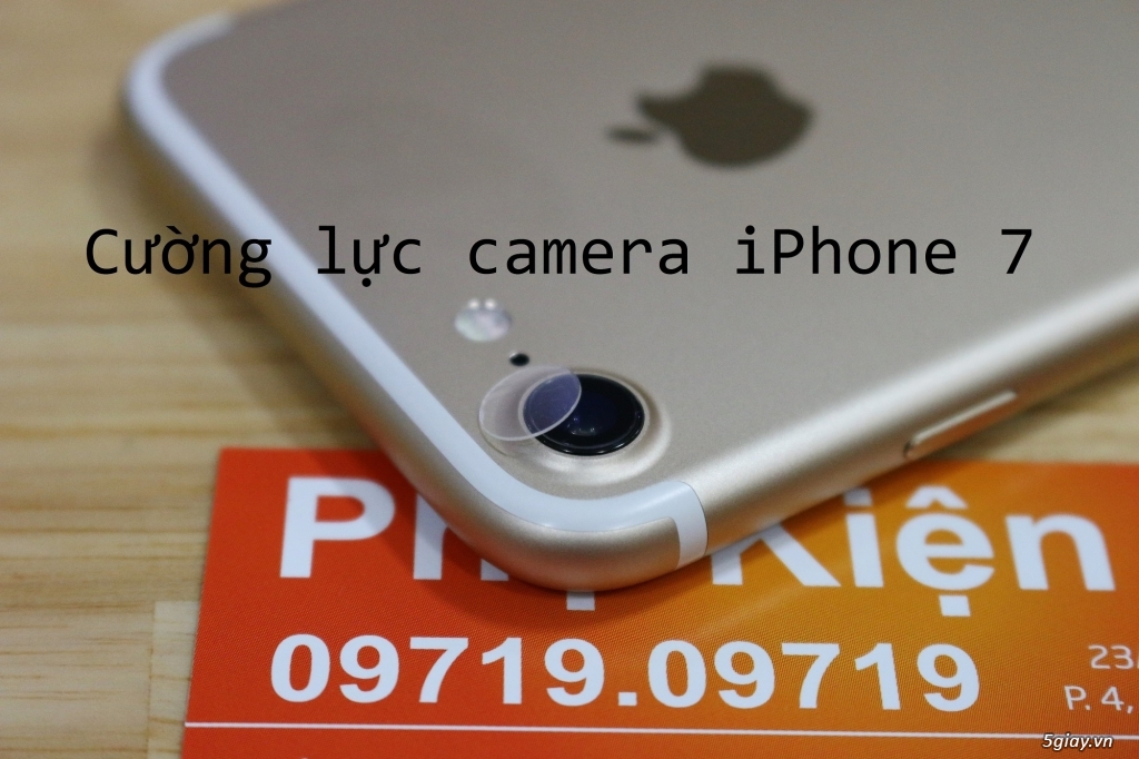 Dán kính cường lực bảo vệ Camera iPhone 7-7 Plus - 1
