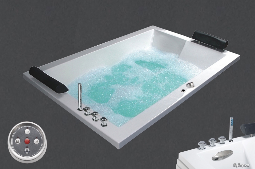 Bồn tắm xây massage đèn MT7180C