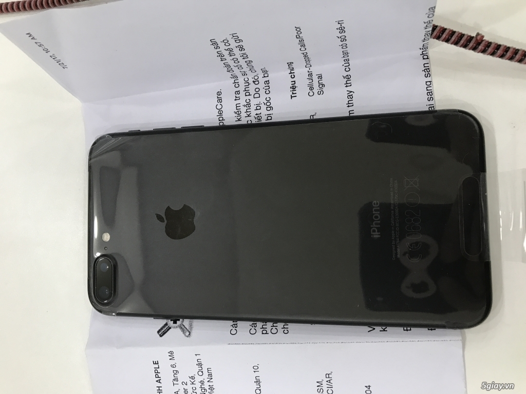 Iphone 7plus 32g đen nhám mới 100% hàng fpt - 4