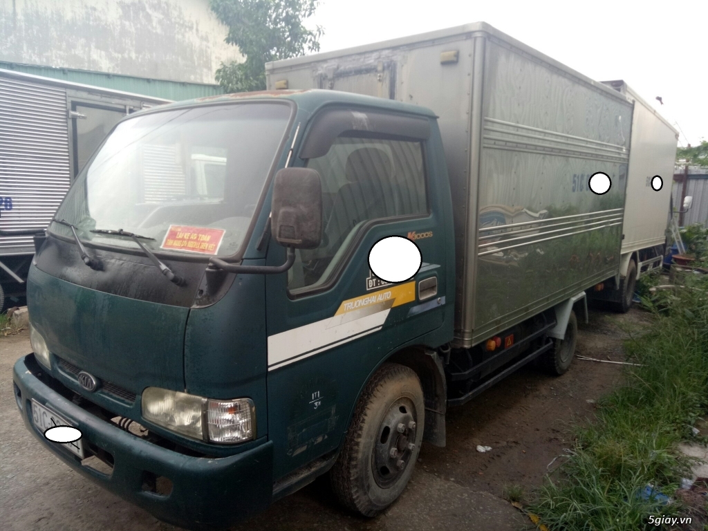 Bán xe tải thùng kín KIA 1,1 tấn 2008 - 2