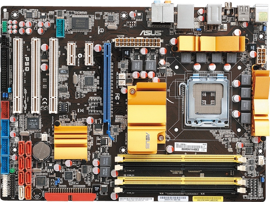 Main 775 chạy DDR3: P45, P41, P35 tản nhiệt ống đồng - 3