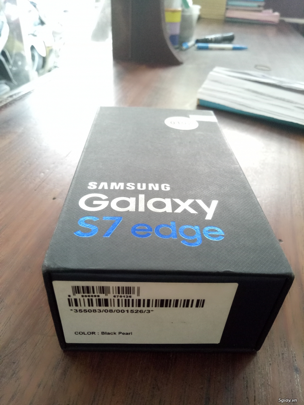 Bán Samsung Galaxy S7 Edge Black Pearl 128GB Full box chưa sờ tay - 3