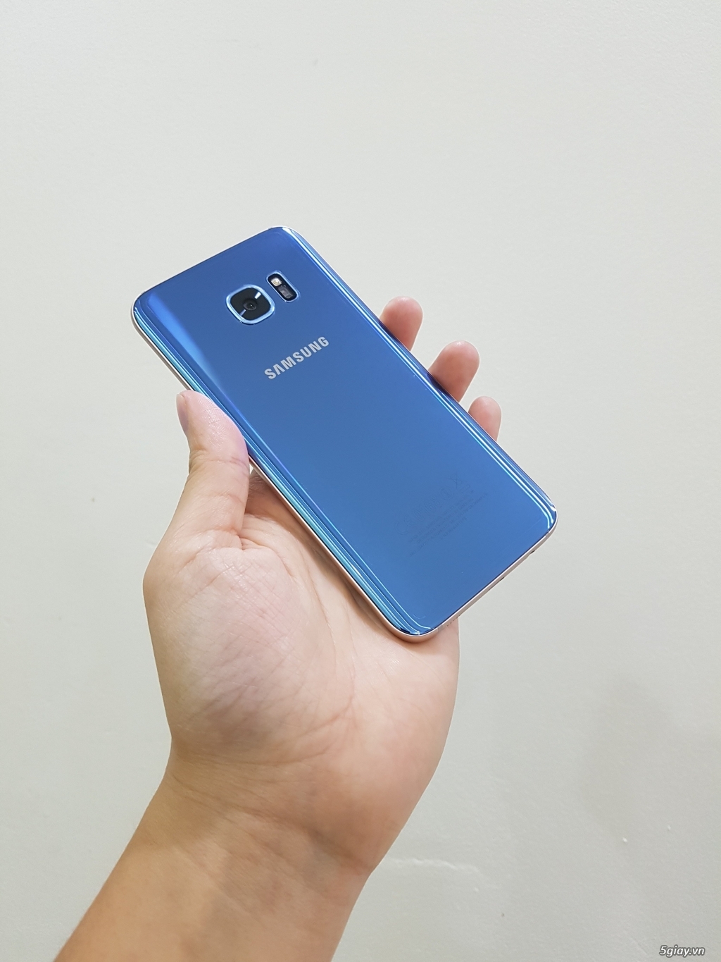 Samsung galaxy s7edge blue coral chính hãnh - 4