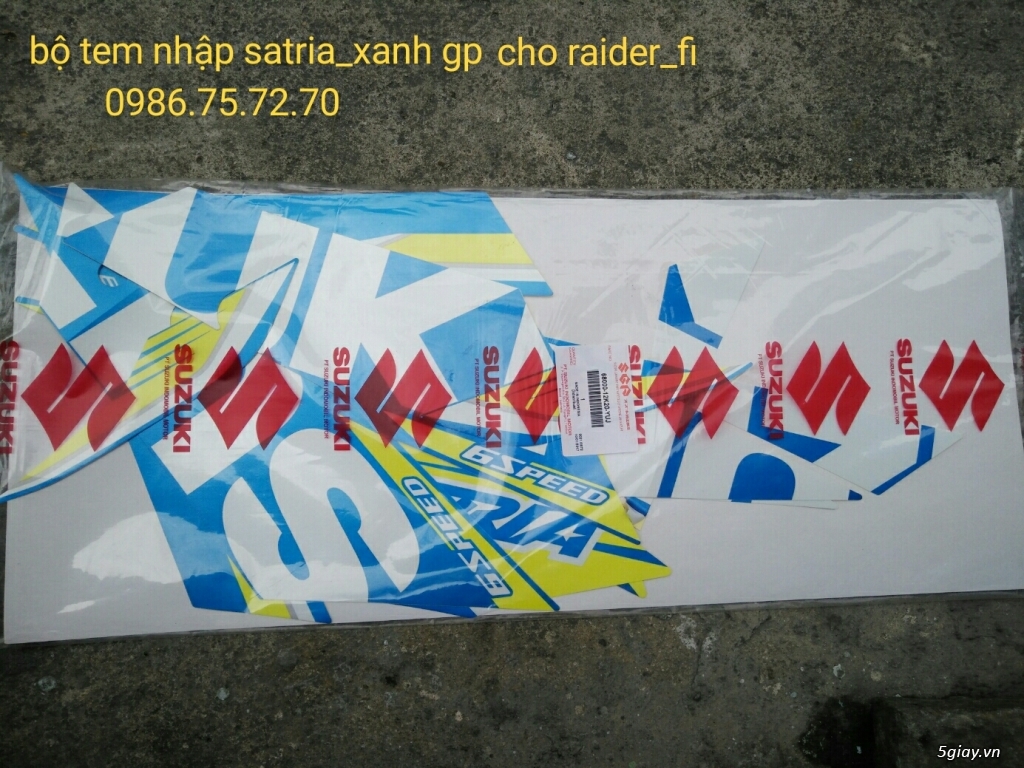 Đồ chơi cho Suzuki Raider_Fi và Raider_bxc - 25