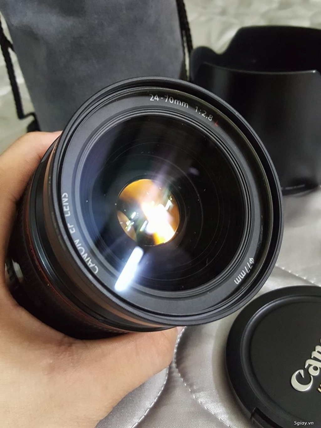 Cần Bán Lens Canon 24-70 + 70-200 Fullbox LikeNEW100% - 5