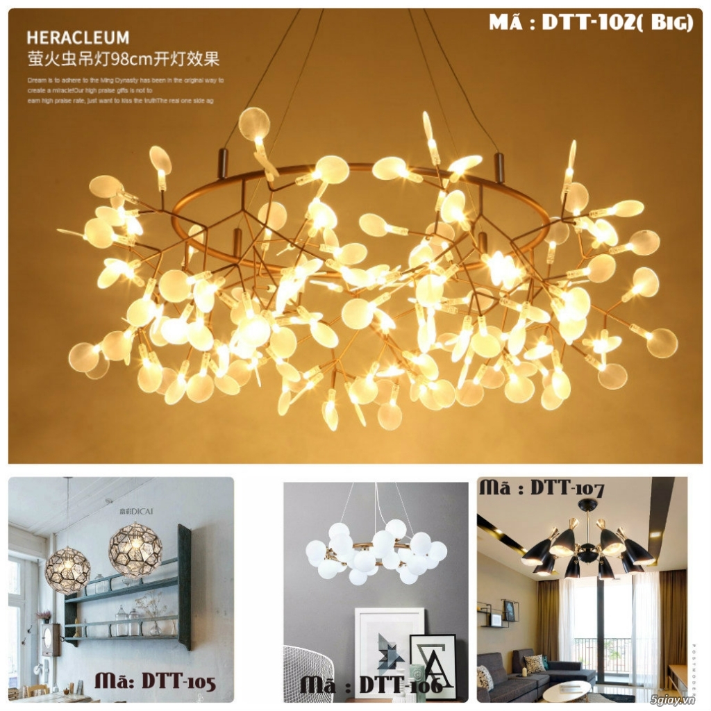 Đèn trang trí Decor độc đáo : Uy tín , giá rẻ, chất lượng là sự Trường Tồn - 1