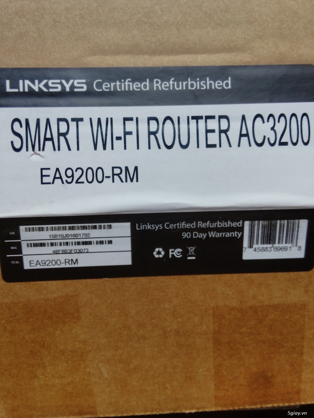 Router wifi Linksys EA9200 AC3200 hàng Refurbished. - 5