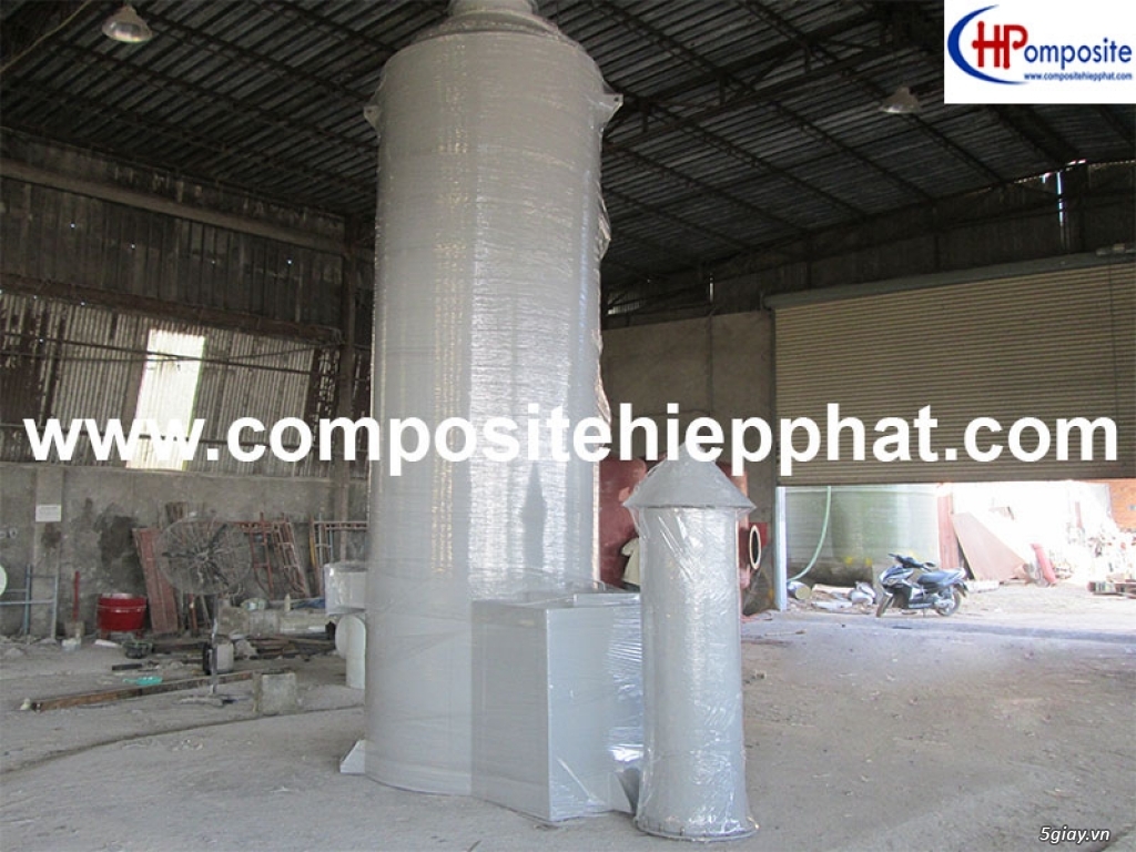Tháp xử lý khí bằng composite - 4