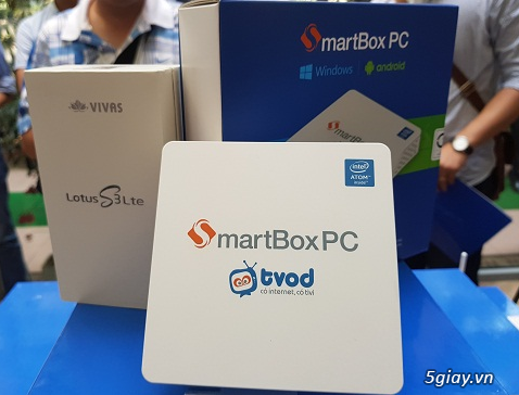 VNPT Smartbox PC - Rom 32Gb, Ram 2Gb, Quacore 1,33 - 3