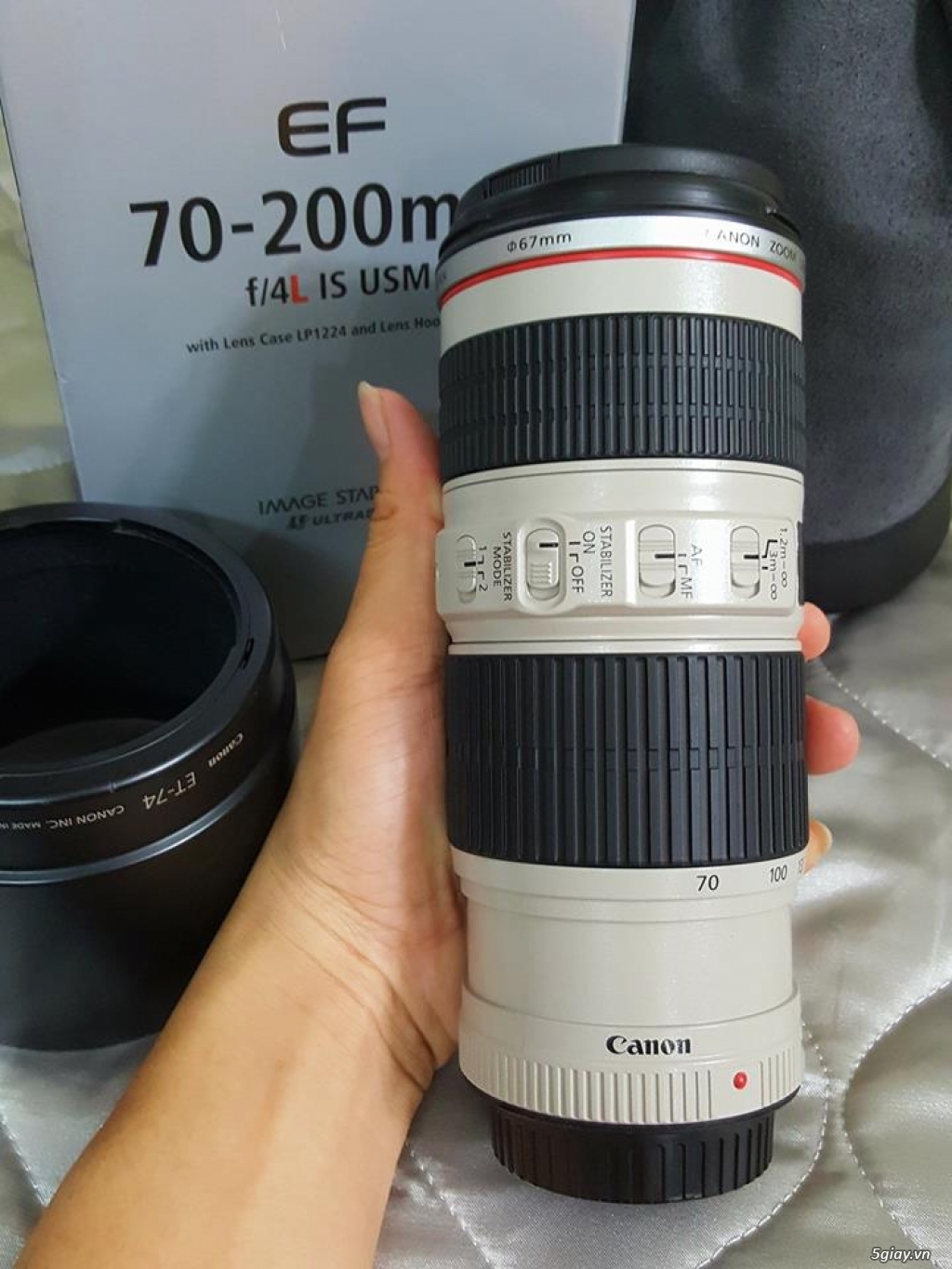 Cần Bán Lens Canon 24-70 + 70-200 Fullbox LikeNEW100% - 9