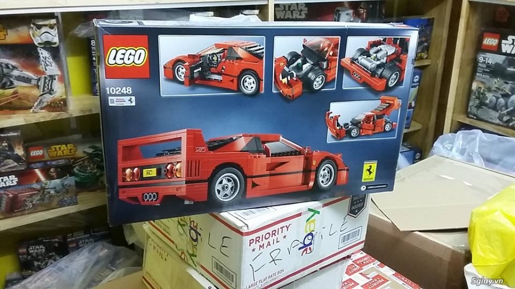 Siêu xe Ferrari F40 Lego 10248 - 1
