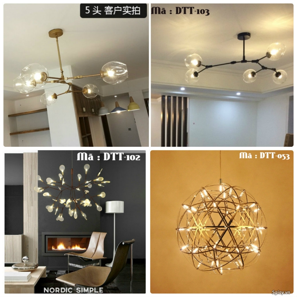 Đèn trang trí Decor độc đáo : Uy tín , giá rẻ, chất lượng là sự Trường Tồn - 3