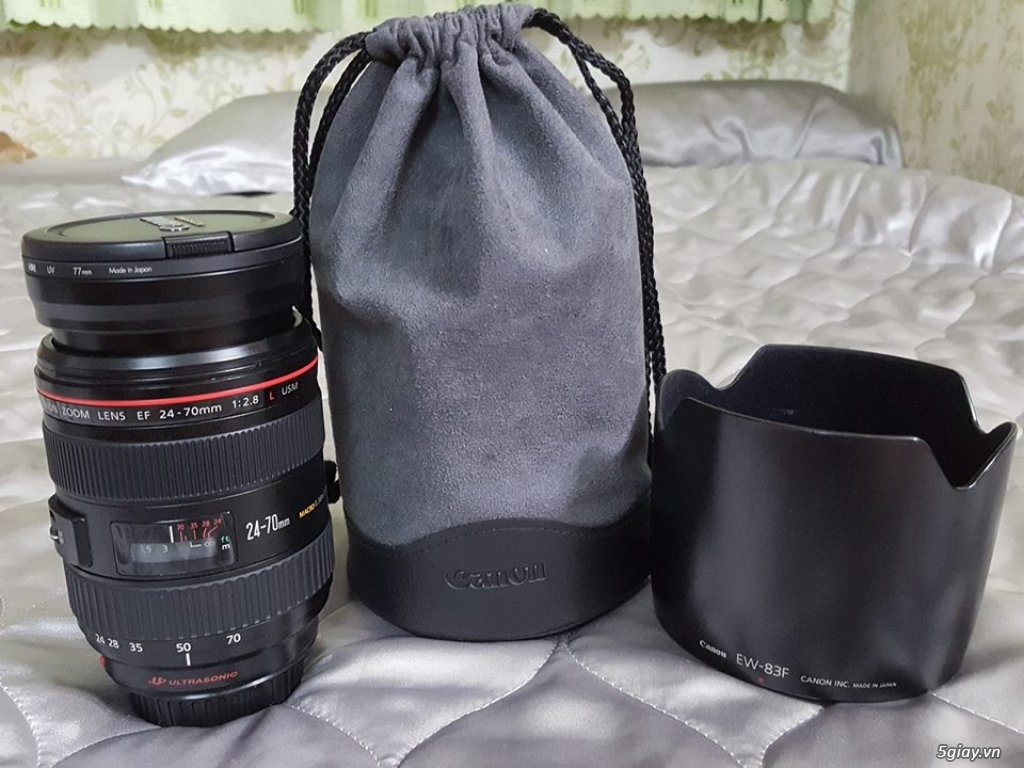 Cần Bán Lens Canon 24-70 + 70-200 Fullbox LikeNEW100%