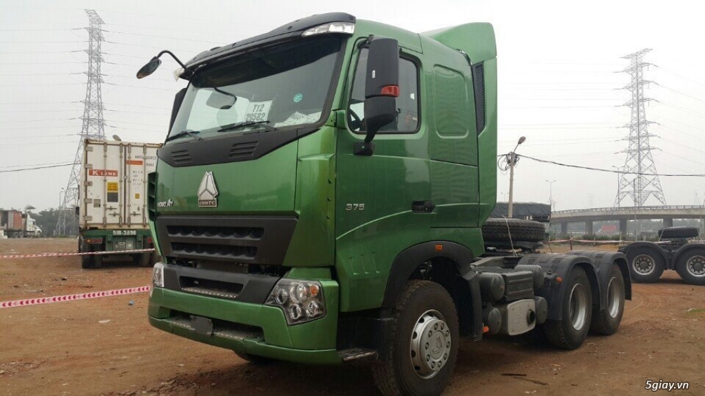 Đầu kéo howo 375, 420, A7 tại Hà Nội 2016, 2017