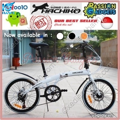 Xe đạp gấp nhỏ gọn hachiko ha01 chiếc xe đa mục đích cho bạn